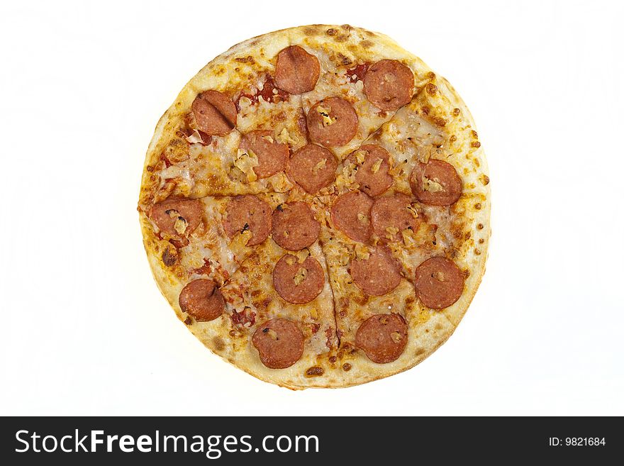 Pizza With Salami