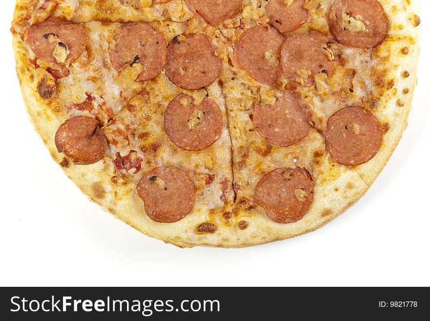 Pizza With Salami