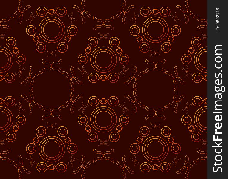 Vector illustration of Seamless Ornament Pattern