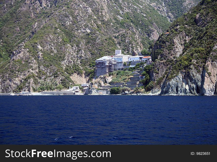 Holy monastery of athos, greece. Holy monastery of athos, greece