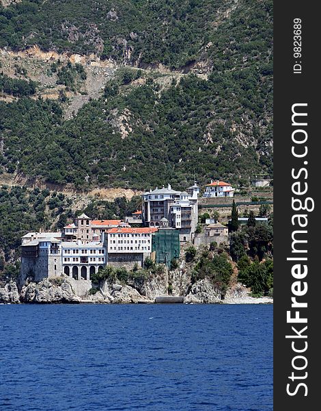 Holy monastery of athos, greece. Holy monastery of athos, greece