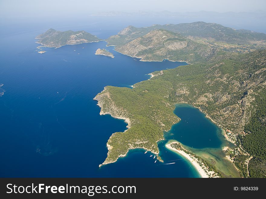 Paragliding Over Olu Deniz