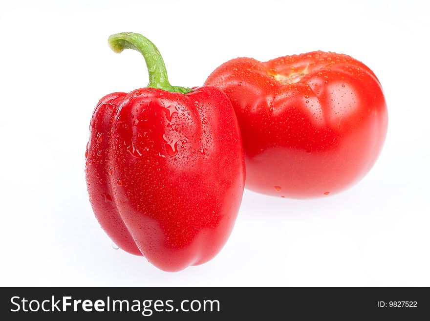 Pepper And Tomato