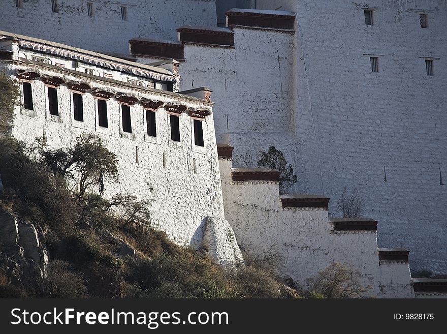 Potala palace in tibet, china