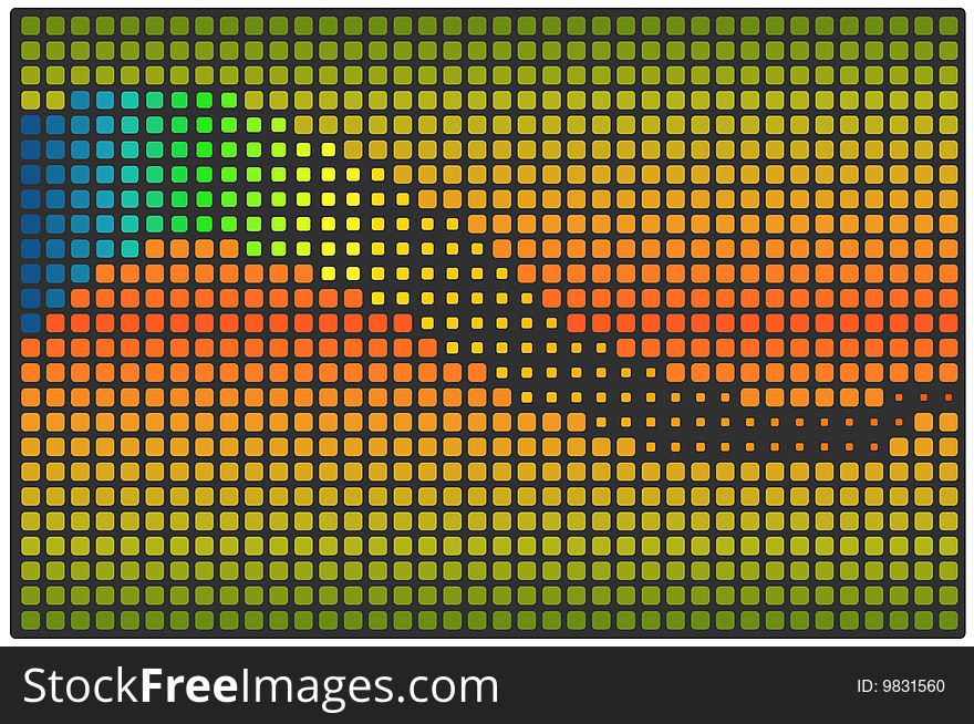 Vector Abstract Colorful Background