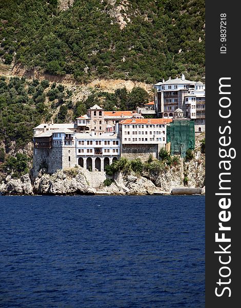 Holy monastery of athos, greece. Holy monastery of athos, greece
