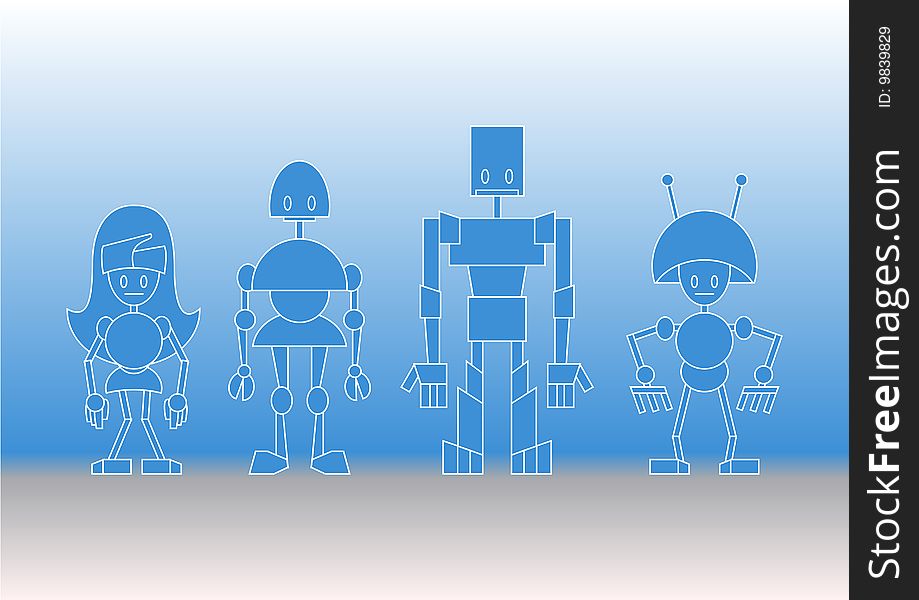 Robots family