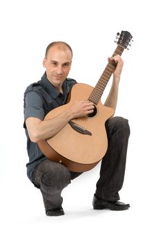 Guitar Player Royalty Free Stock Image Guitar Player Royalty Free Stock Image