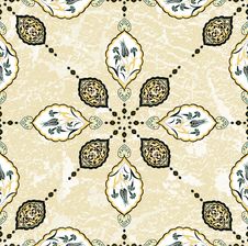 Antique Ottoman Grungy Wallpaper Raster Design Royalty Free Stock Photography Antique Ottoman Grungy Wallpaper Raster Design Royalty Free Stock Photography