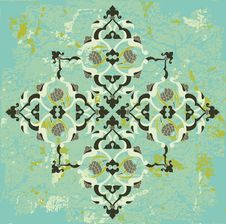 Antique Ottoman Grungy Wallpaper Raster Design Royalty Free Stock Images Antique Ottoman Grungy Wallpaper Raster Design Royalty Free Stock Images