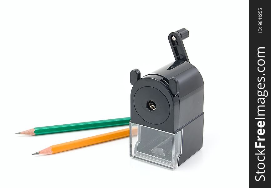 Sharpener And Pencils