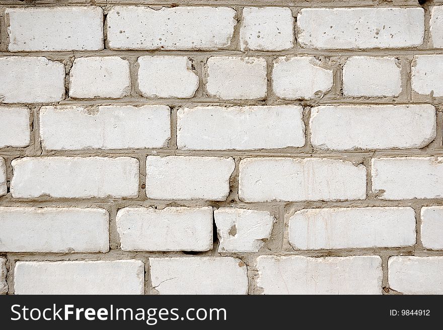 Brick wall texture pattern (white). Brick wall texture pattern (white)