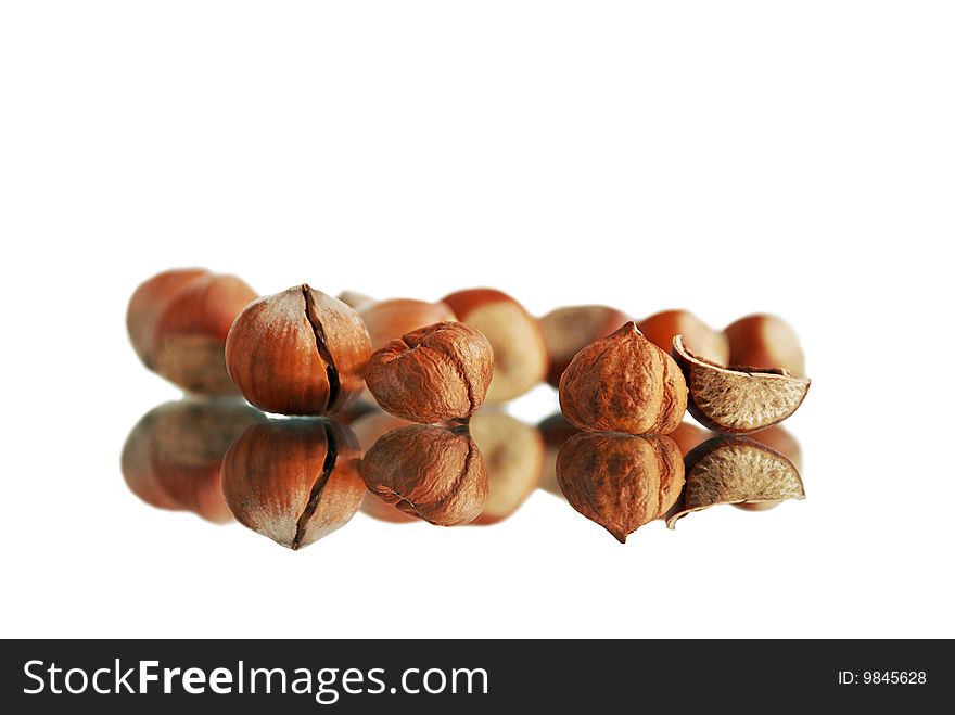 Vegetables, nuts and fruits, part of a series of isolated foods that are healthy and nice looking. Vegetables, nuts and fruits, part of a series of isolated foods that are healthy and nice looking.