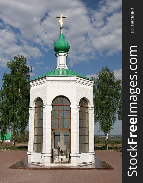 Chapel in Spassky monastery, Murom, Russia