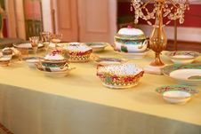 Table Setting At Reception Stock Images Table Setting At Reception Stock Images