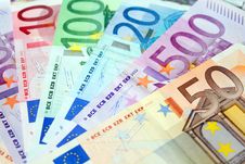 Euro Background Royalty Free Stock Image Euro Background Royalty Free Stock Image