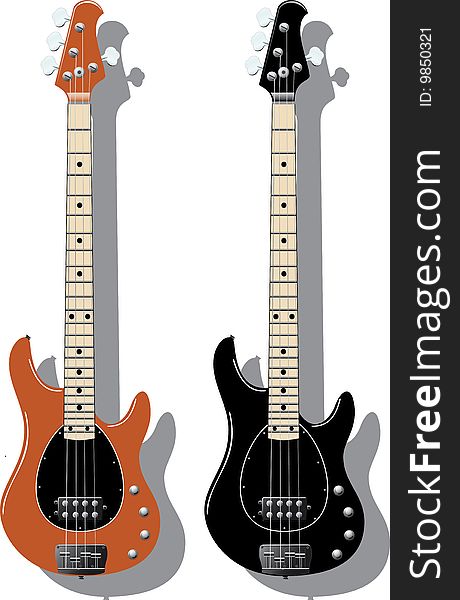 Vector series. Electric bass