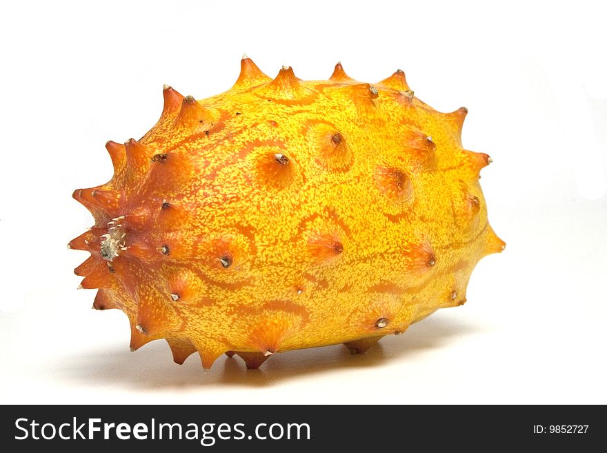 A tropic fruit called kiwano