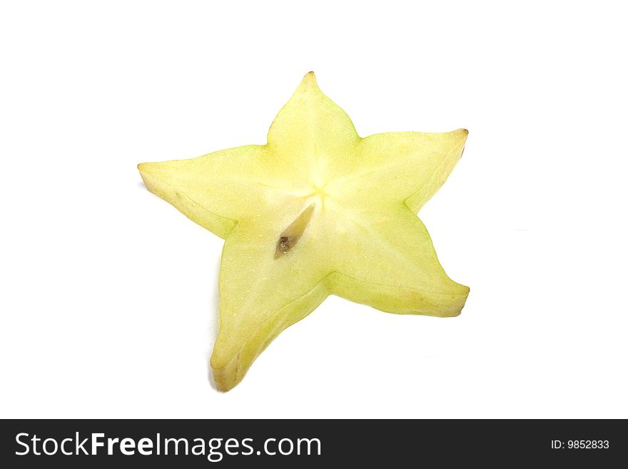 A tropic fruit called Starfruit