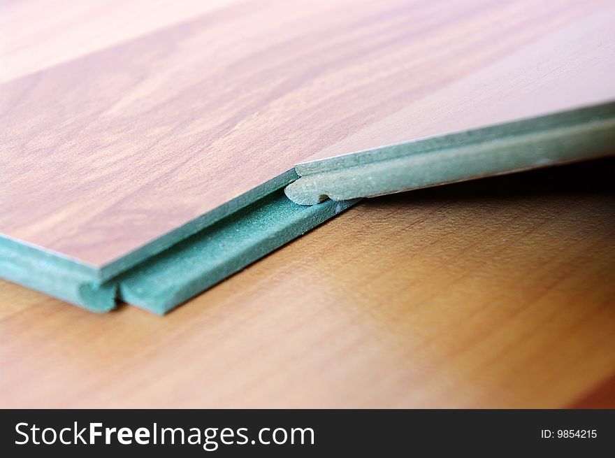 Brown wooden planks with natural patterns