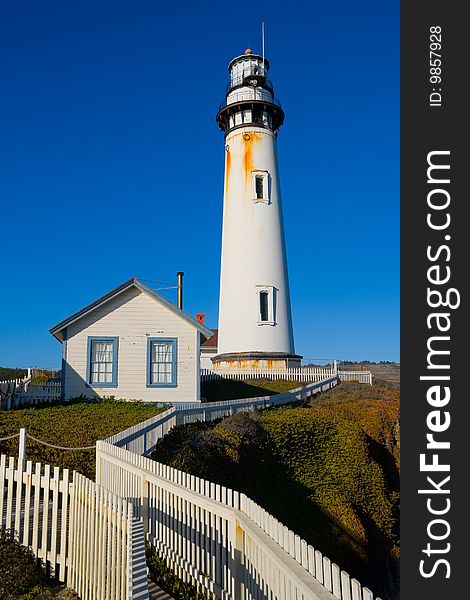 Pigeon Point Lighthouse in California