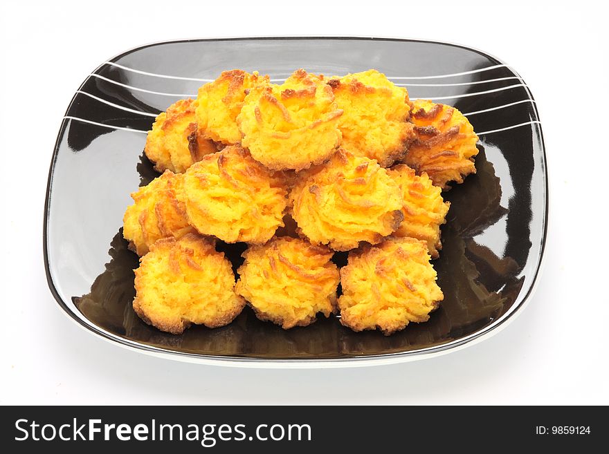 Cookies on a plate