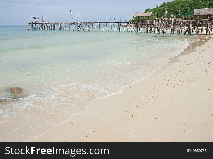 Jetty in Samed island