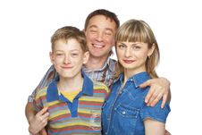 Mother, Father And Son Royalty Free Stock Photo Mother, Father And Son Royalty Free Stock Photo