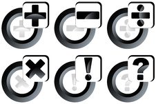 Buttons Stock Photo