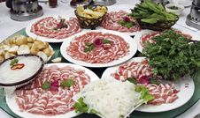 Main Dish Of Chinese Hot Pot Royalty Free Stock Photography Main Dish Of Chinese Hot Pot Royalty Free Stock Photography