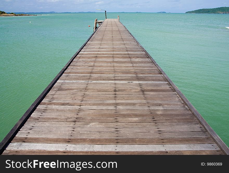 Jetty In Lam Ya Cape