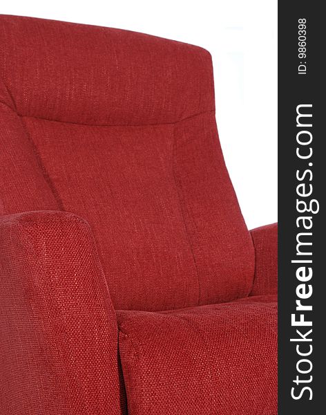 Detail Of Red Recliner