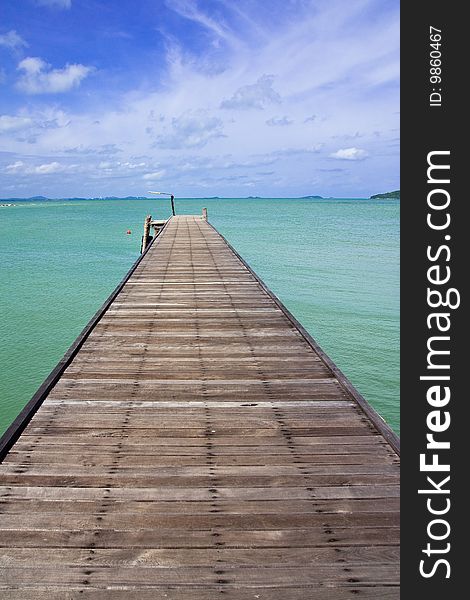 Jetty In Lam Ya Cape