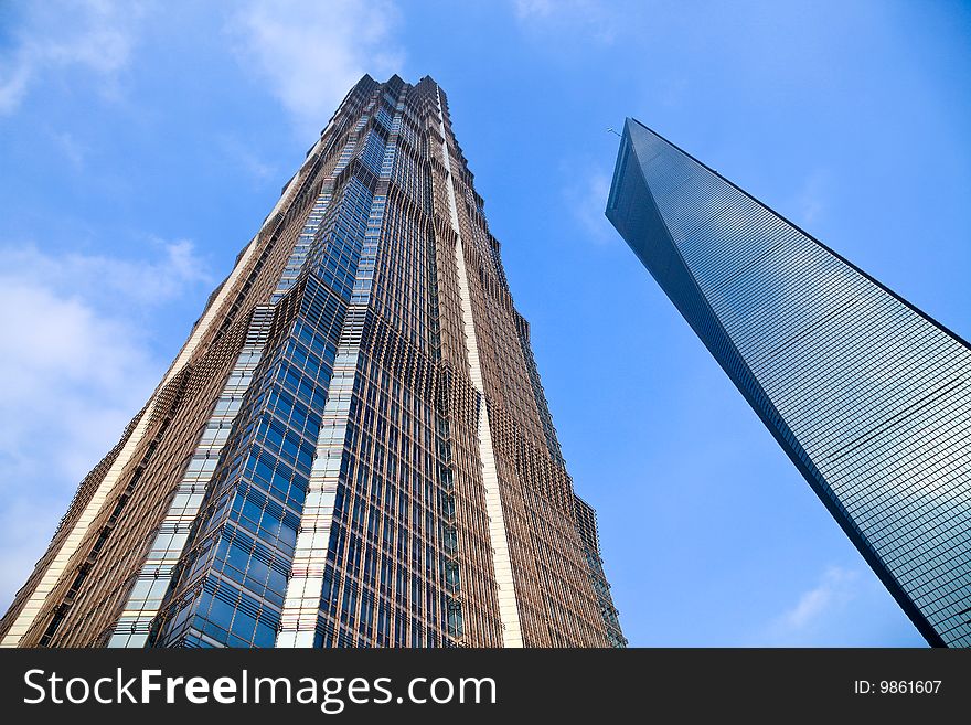 Jin Mao Tower & Shanghai World Financial Center(SWFC). Jin Mao Tower & Shanghai World Financial Center(SWFC)