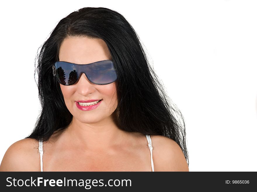 Woman witth sunglasses