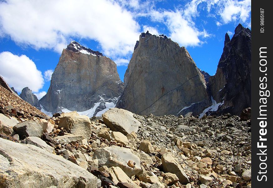 Rocks of Southern Andes