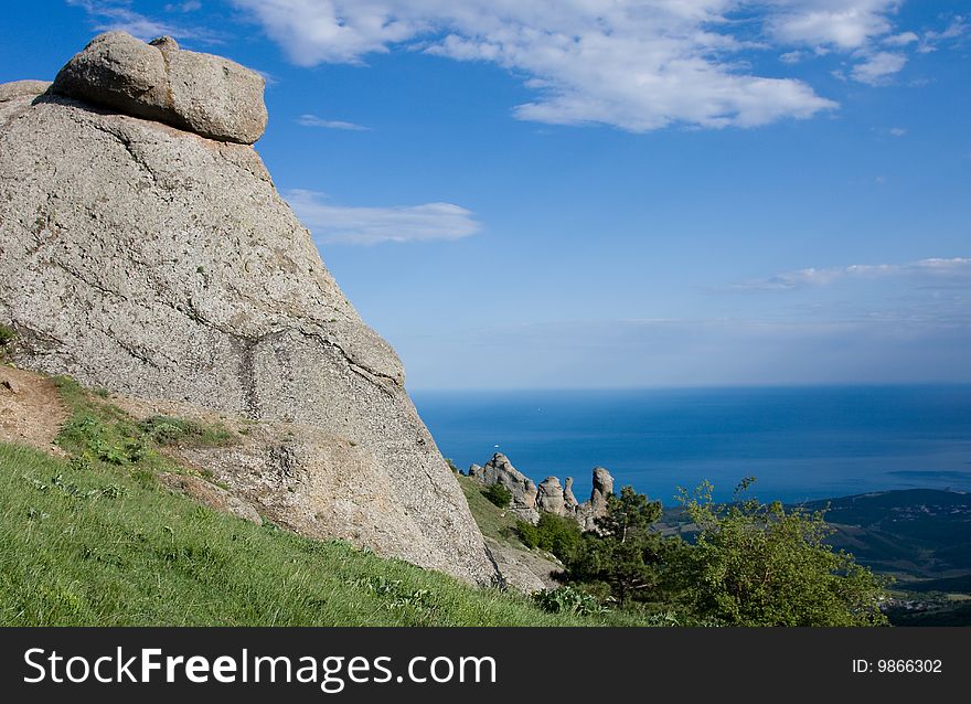 Top of Demerdzhi, Crimea, Ukraine