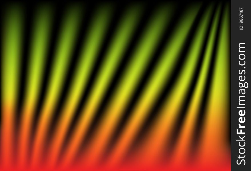 Abstract background in red and green color