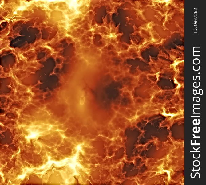 Fire background with center space. Fire background with center space