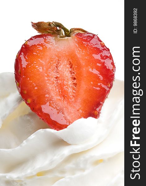 Strawberries In Cream