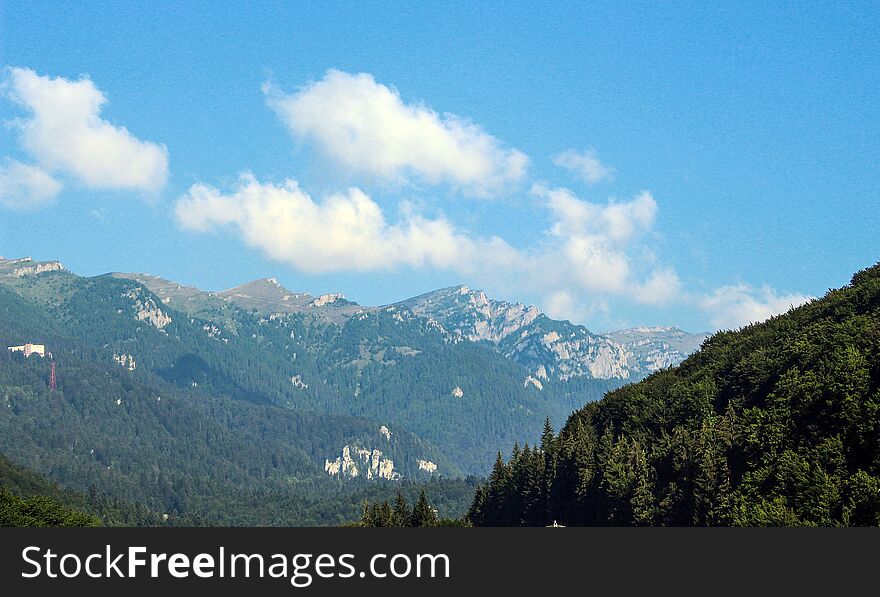 The Carpathian Mountains From Romania