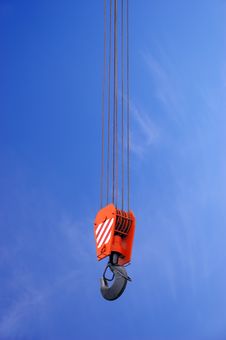 Crane Hook Royalty Free Stock Photography Crane Hook Royalty Free Stock Photography