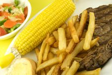 Grilled Steak Dinner Stock Photos Grilled Steak Dinner Stock Photos