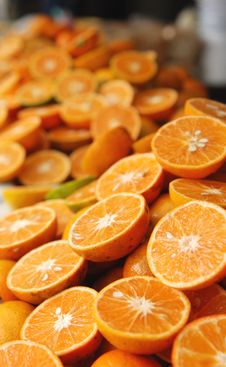 Fresh Orange Halves Stock Photos Fresh Orange Halves Stock Photos