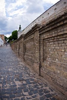 Wall Of Kiev Lavra, Ukraine Stock Image Wall Of Kiev Lavra, Ukraine Stock Image