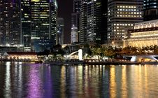 SINGAPORE NIGHT 12 Stock Photography SINGAPORE NIGHT 12 Stock Photography