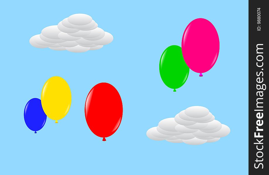 Colorful balloons