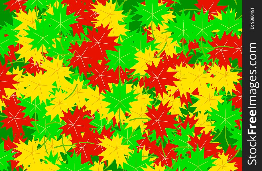 Coloured Leaves