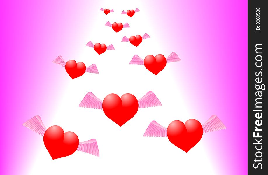 Hovering Hearts