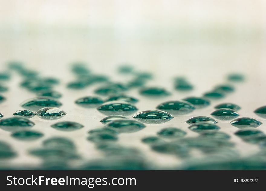 Macro studio shot water drops. Macro studio shot water drops